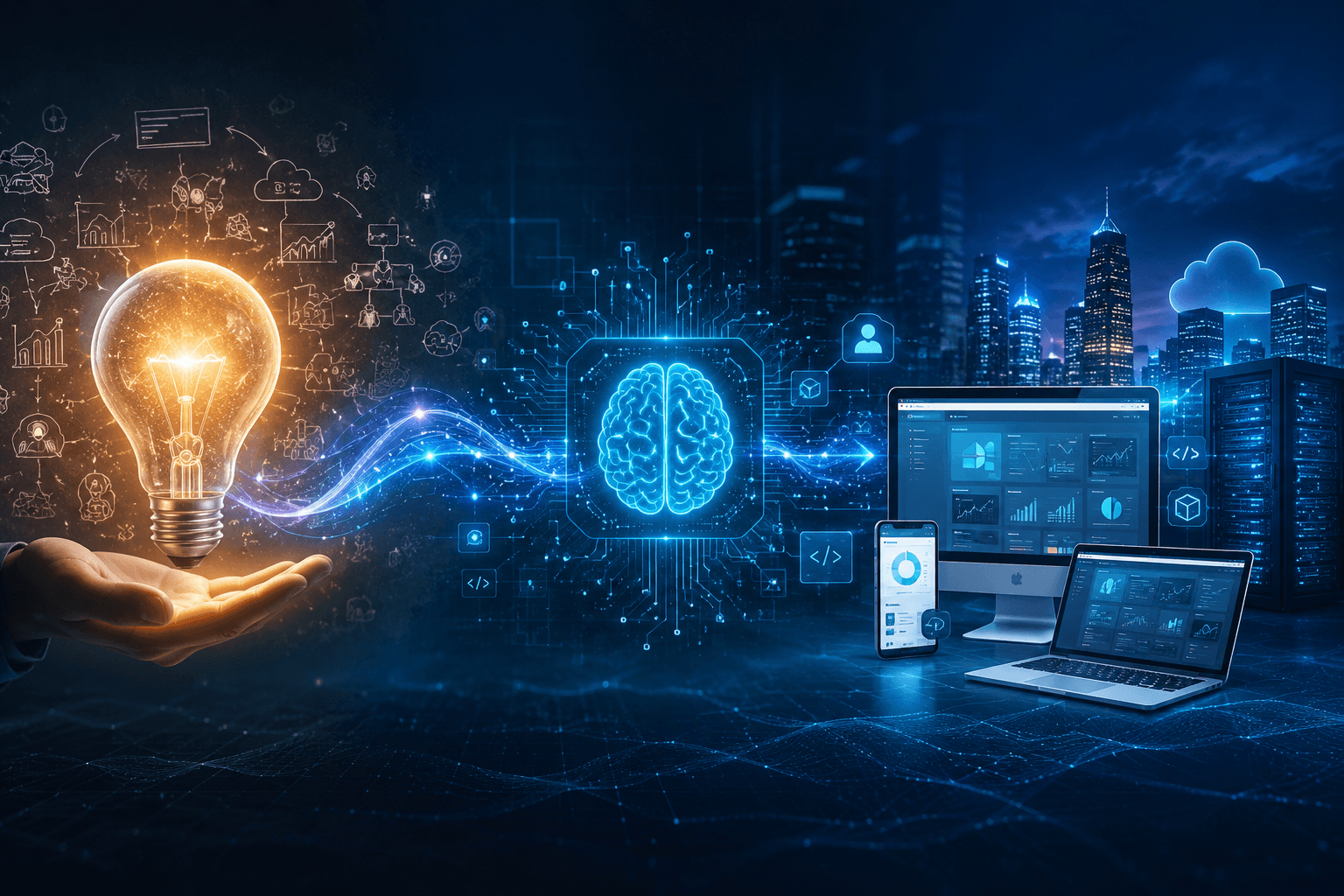 Transforming Ideas into Intelligent Digital Solutions with Web Applications, AI, and Enterprise Software